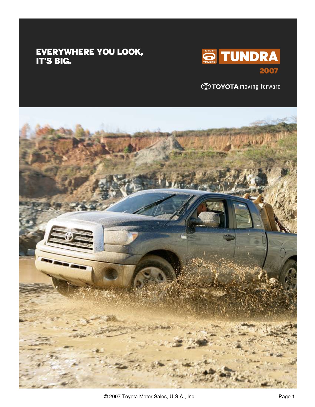 2007 Toyota Tundra CM 4x4 Brochure Page 2
